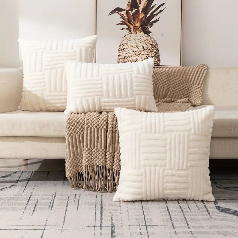 1pc Bohemian Snowflake Velvet Throw Pillow 45x45cm - Urban Lifestyle Furniture Trading LLC