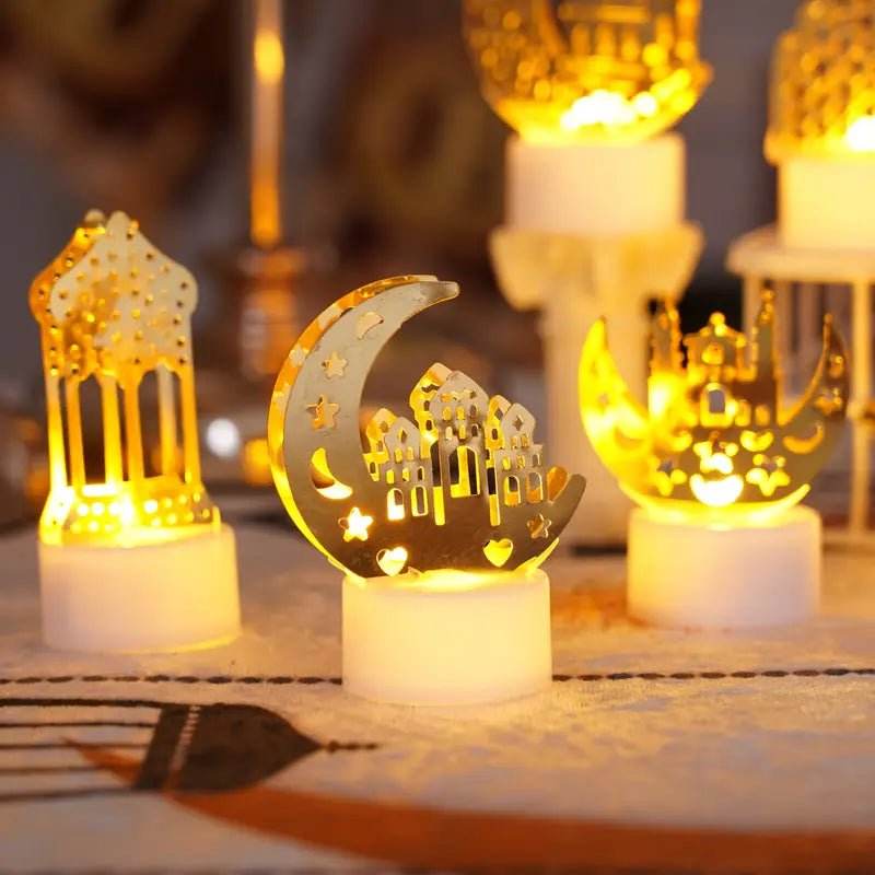 6pcs LED Ramadan & EID Table Lights - Urban Lifestyle Furniture
