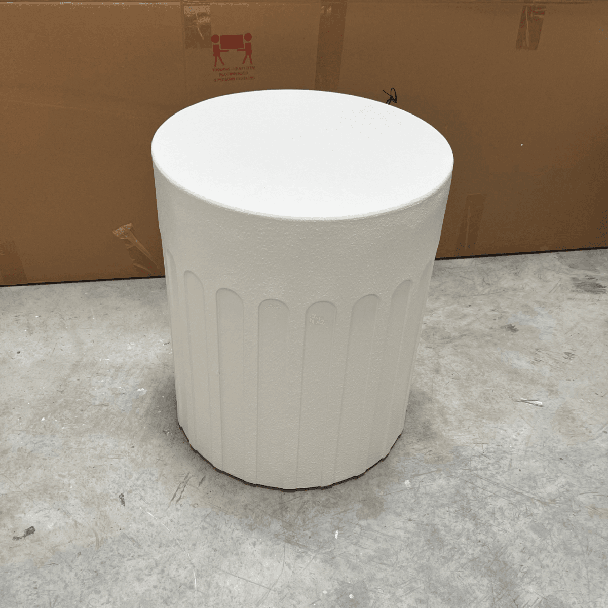 Arch White Side Table - Urban Lifestyle Furniture
