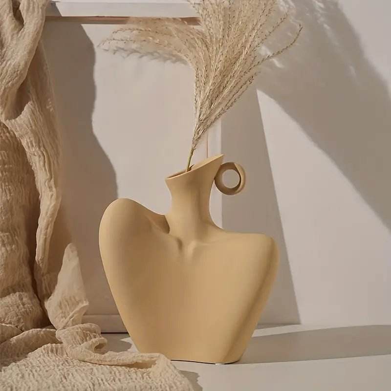 Body Collarbone Ceramic Vase - Urban Lifestyle Furniture