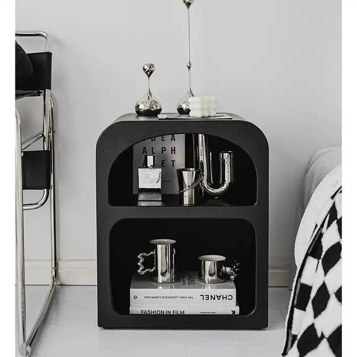 Cave Black Side Table - Urban Lifestyle Furniture