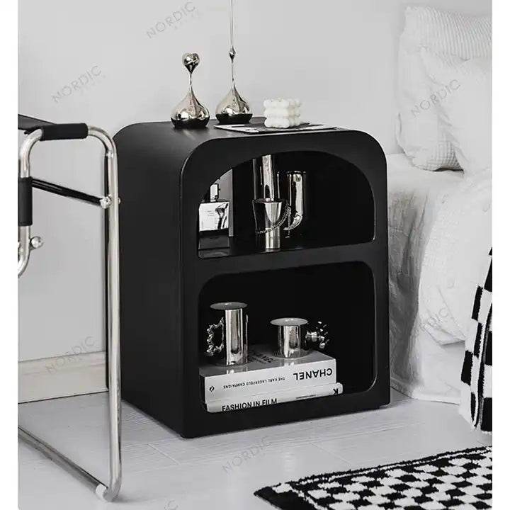 Cave Black Side Table - Urban Lifestyle Furniture