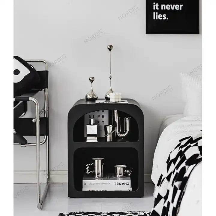 Cave Black Side Table - Urban Lifestyle Furniture