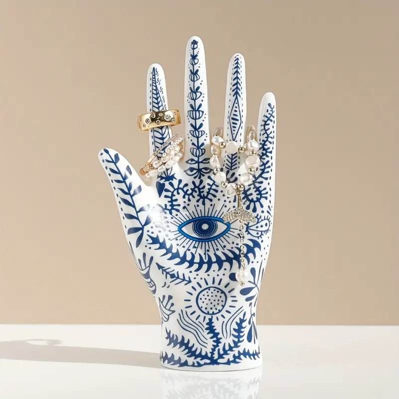 Ceramic Ring Holder Hand Jewelry Display - Urban Lifestyle Furniture