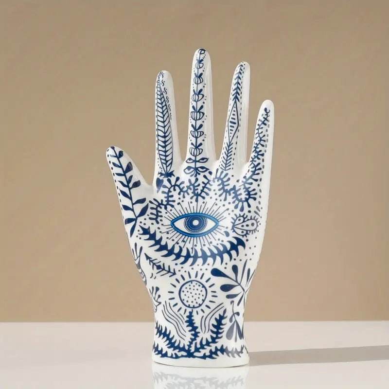 Ceramic Ring Holder Hand Jewelry Display - Urban Lifestyle Furniture