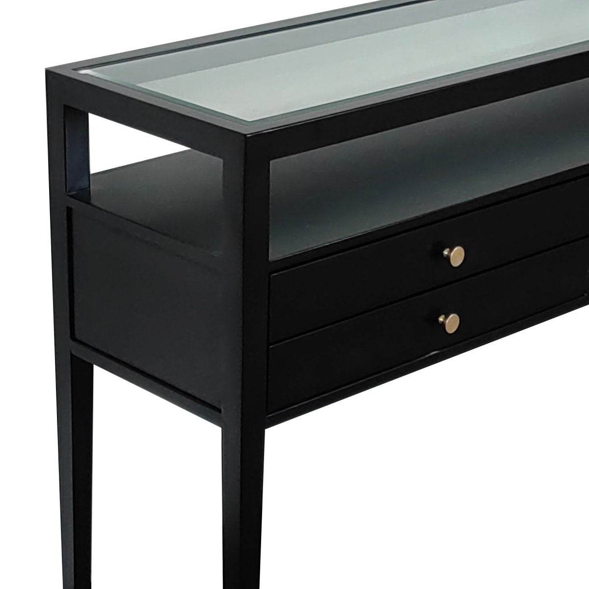 Cleo Console Table Black - Urban Lifestyle Furniture