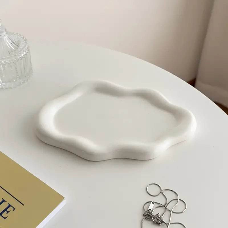 Cloud Ceramic Decorative Storage Tray - Urban Lifestyle Furniture