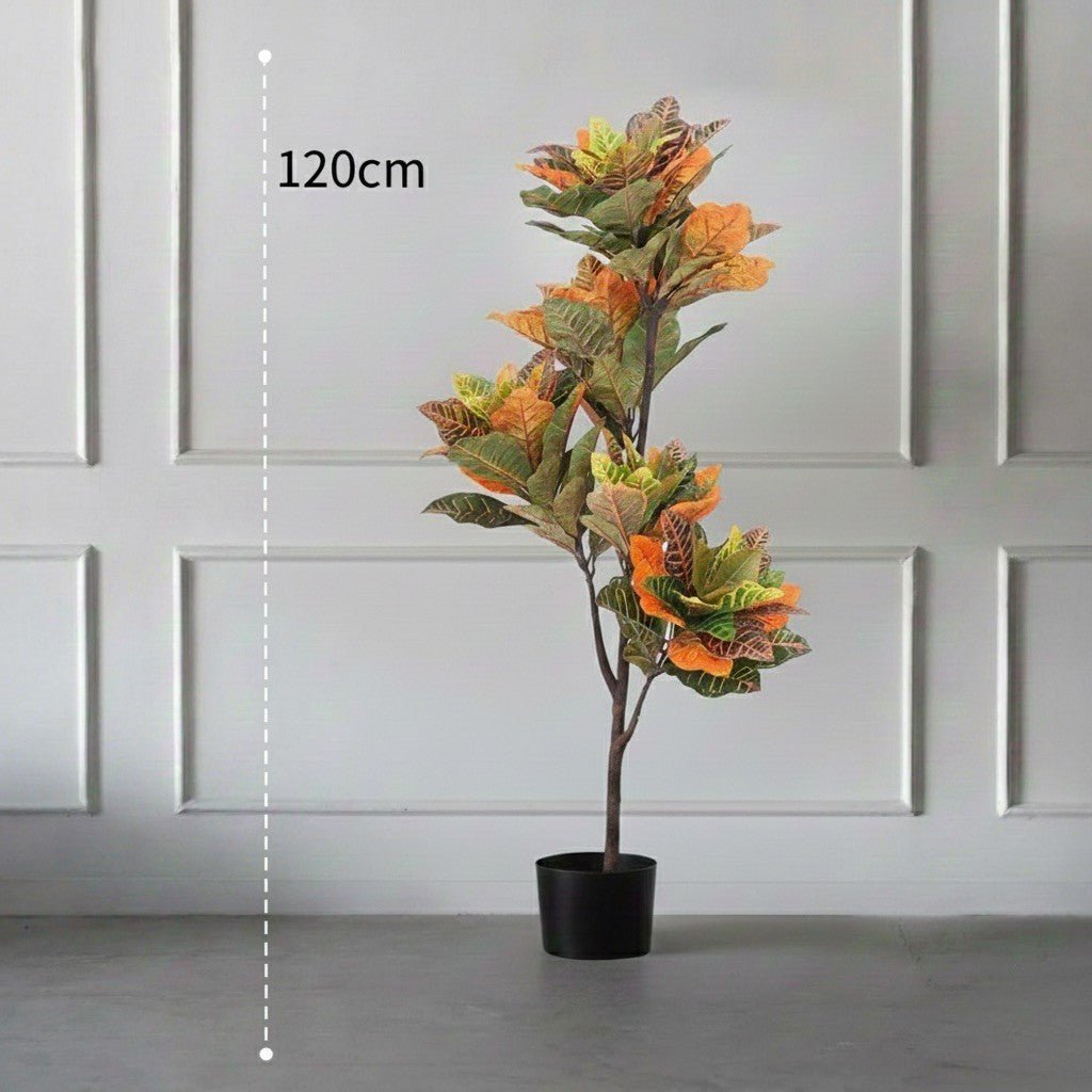 Croton Artificial Tree 120cm - Urban Lifestyle