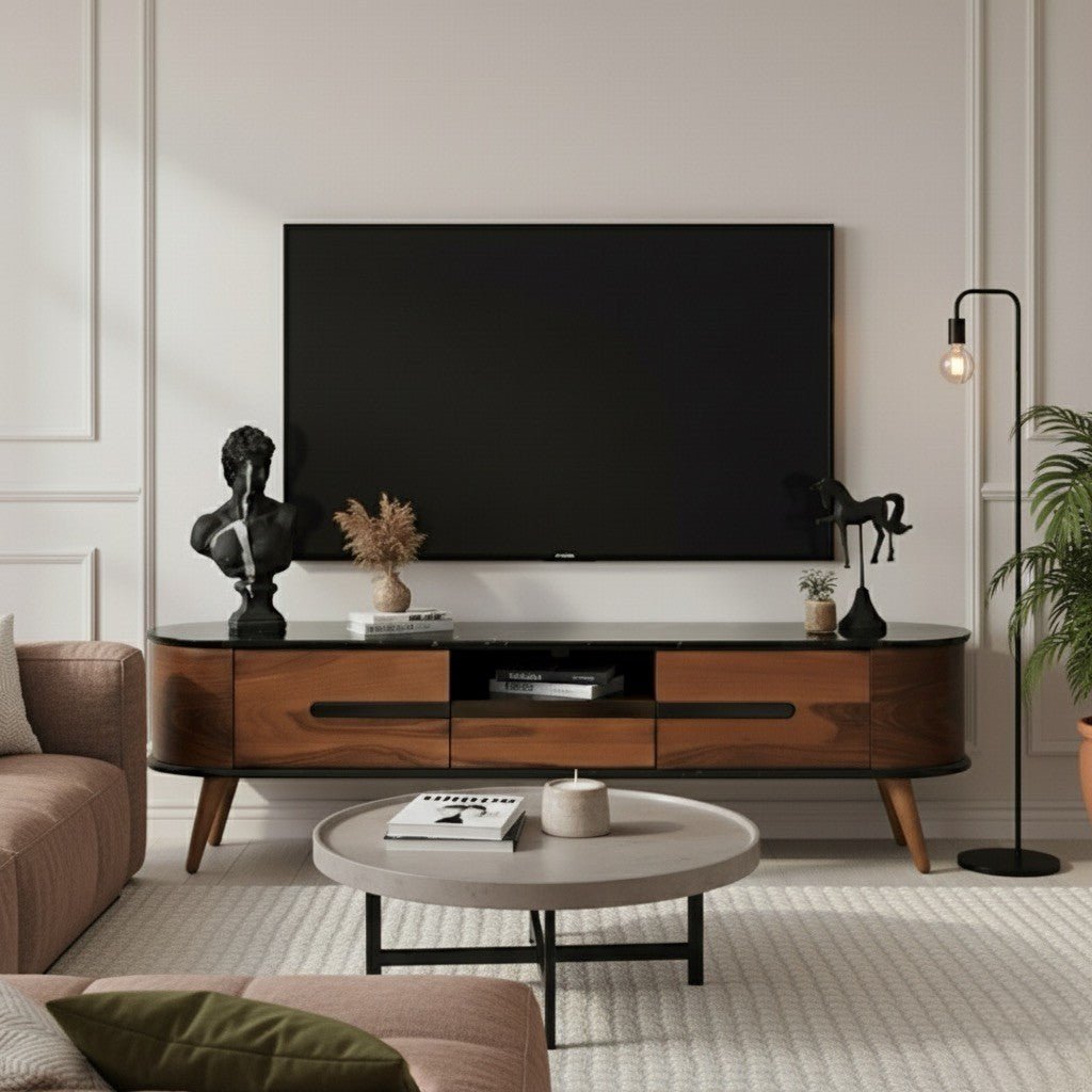 Delta Wooden Tv Unit 170cm - Urban Lifestyle Furniture