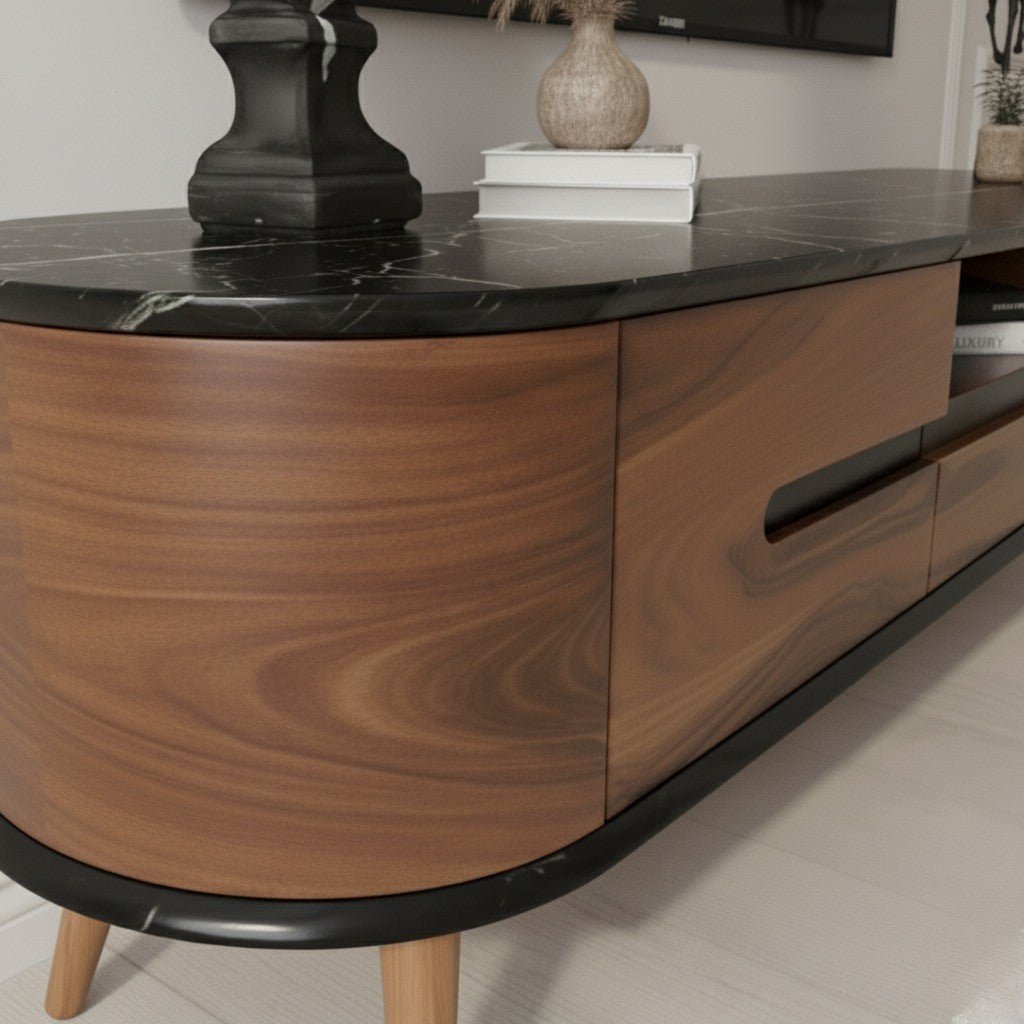 Delta Wooden Tv Unit 170cm - Urban Lifestyle Furniture