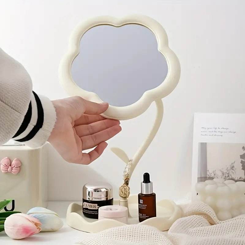 Flower-Shaped Makeup Mirror - Urban Lifestyle Furniture