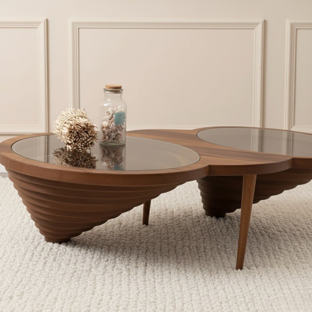 Hamra Wooden Low Coffee Table - Urban Lifestyle Furniture