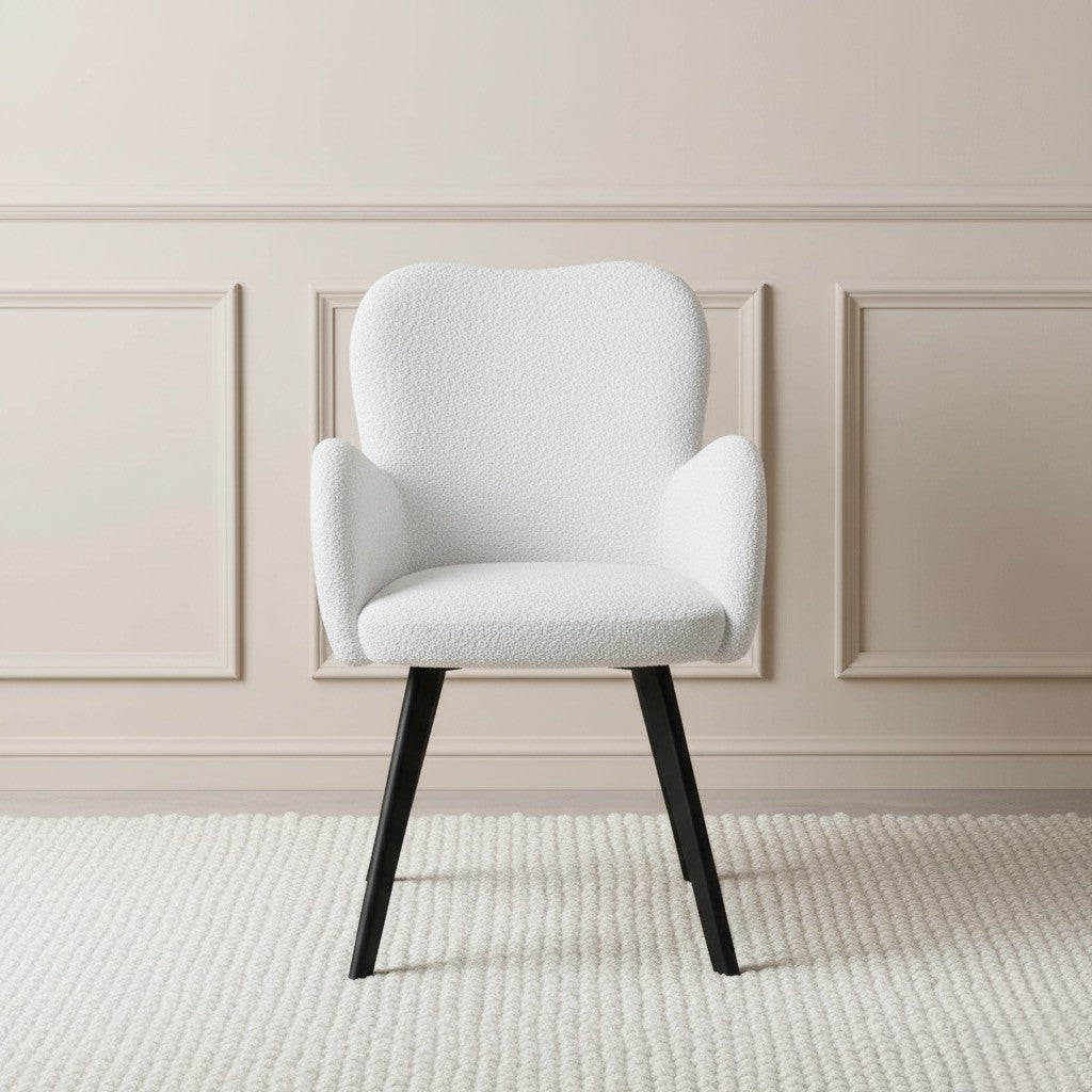 Harper Bouclé Dining Chair - Urban Lifestyle Furniture