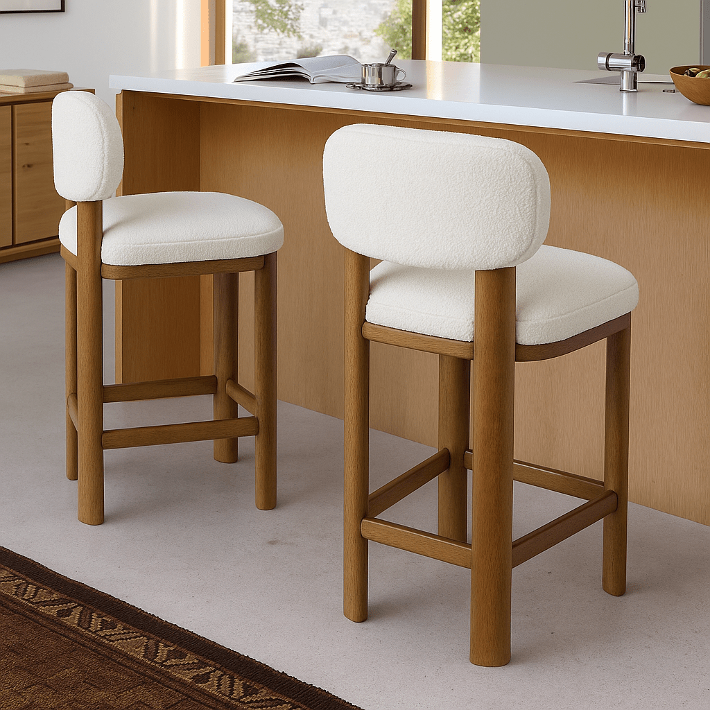 Hyde Wood Counter Chair - Urban Lifestyle Furniture