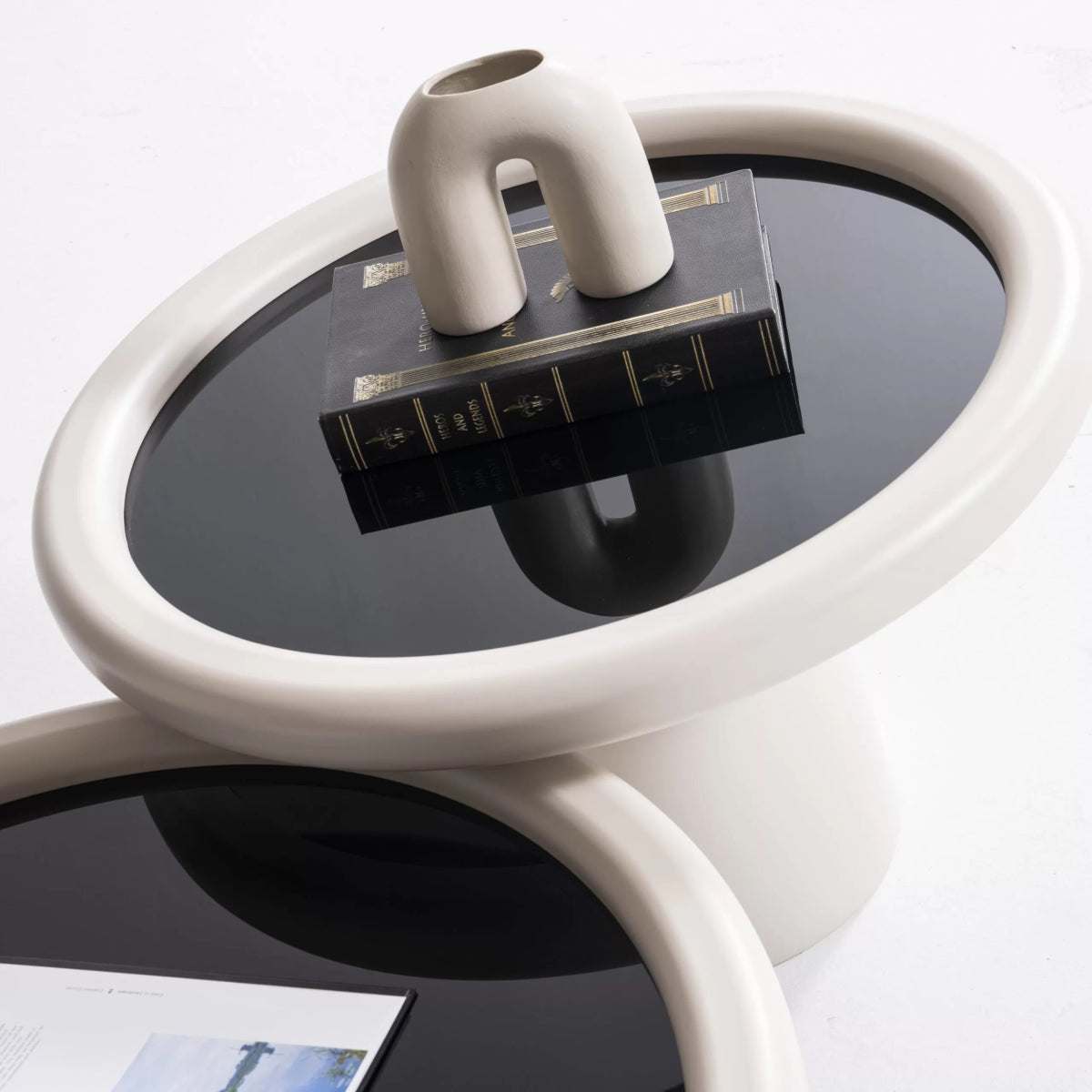 Intense Sand Black Coffee Table Set - Urban Lifestyle Furniture