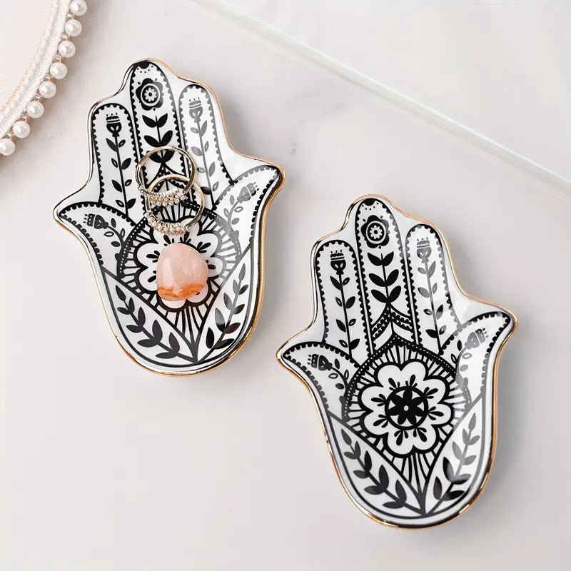 Jewelry Dish Ring Dish Ceramic - Urban Lifestyle Furniture Trading LLC