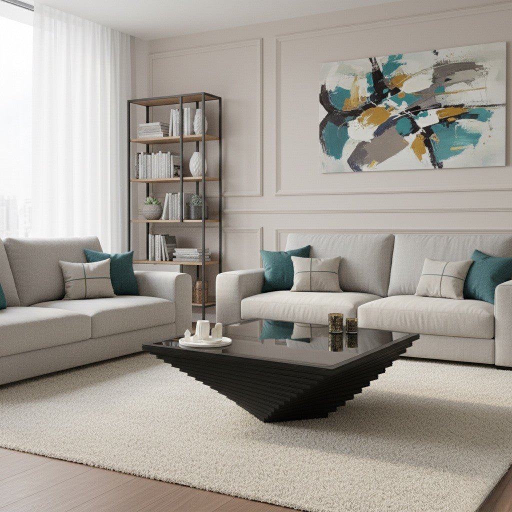 Nile Black Coffee Table - Urban Lifestyle Furniture