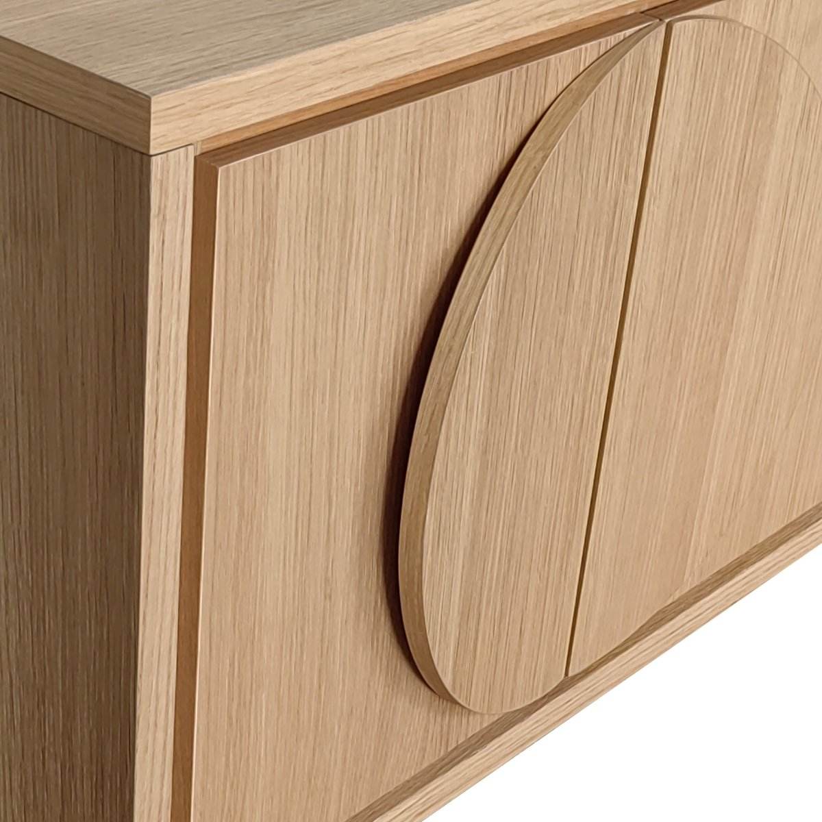 Nova Tv Unit Oak 200cm - Urban Lifestyle Furniture