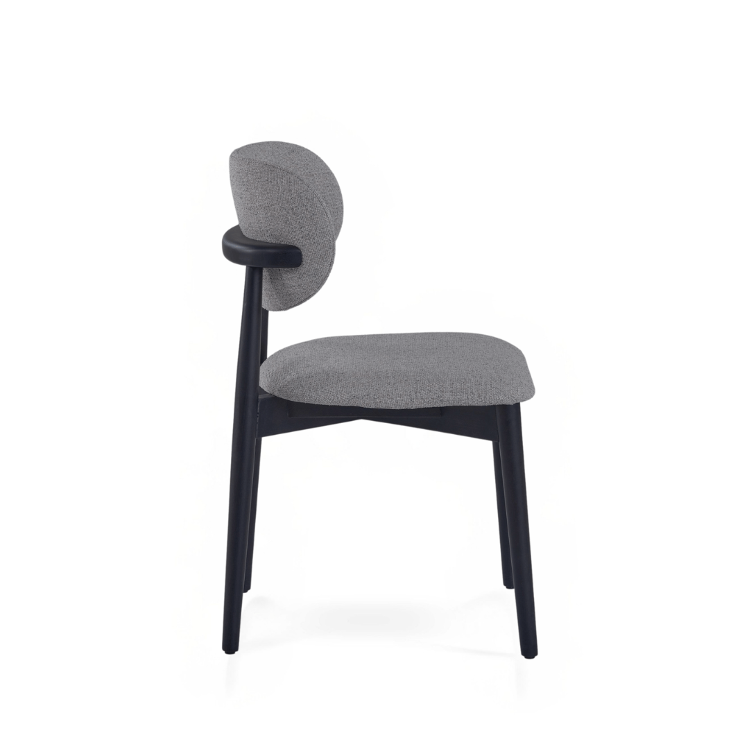 Nova Wood Dining Chair Black - Urban Lifestyle Furniture
