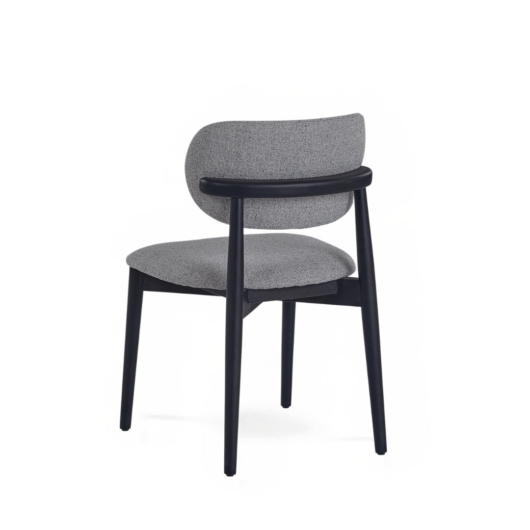 Nova Wood Dining Chair Black - Urban Lifestyle Furniture
