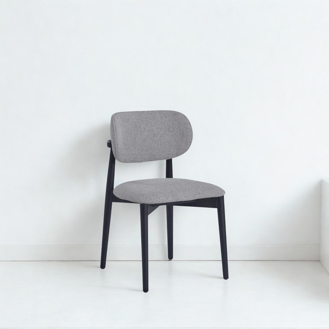 Nova Wood Dining Chair Black - Urban Lifestyle Furniture