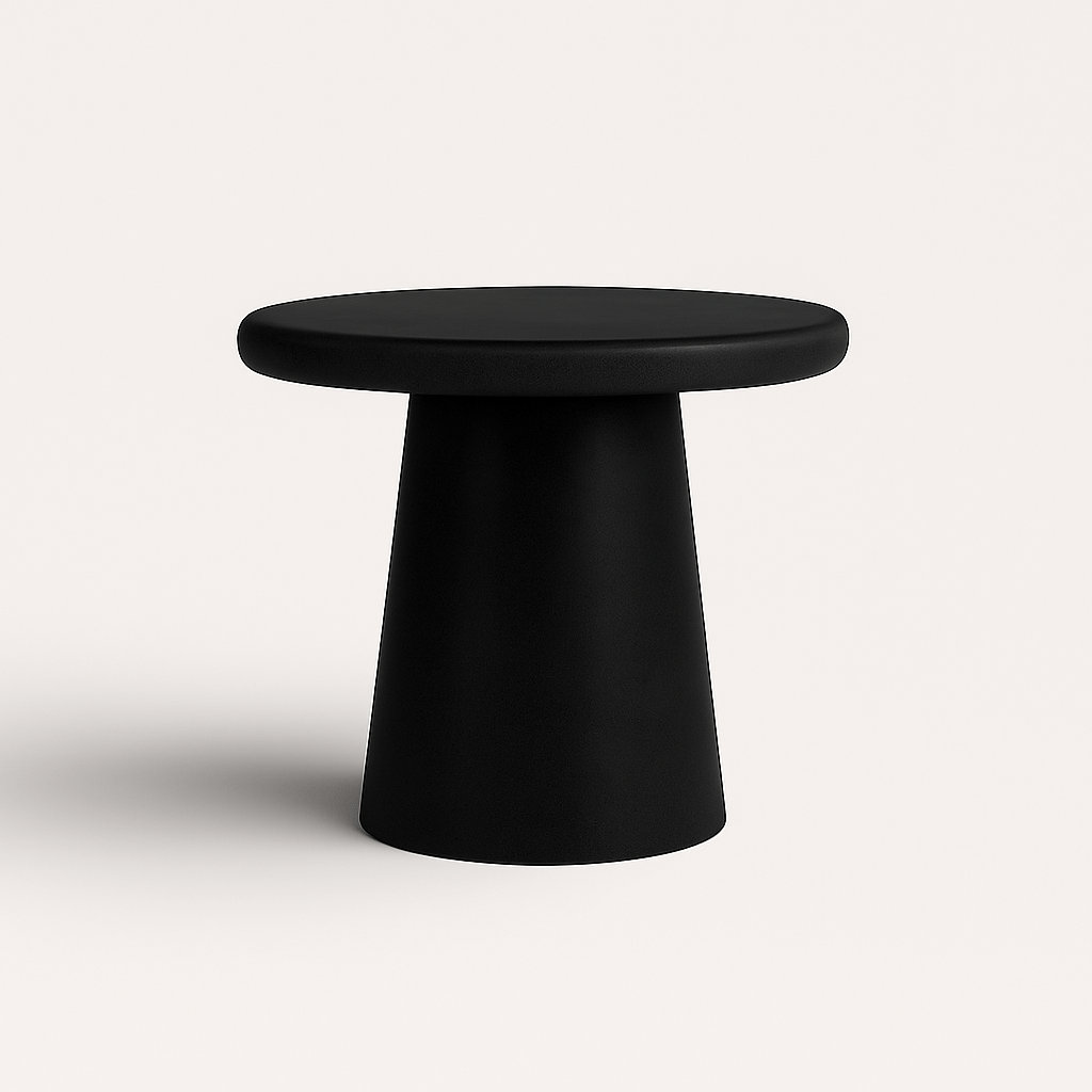 Slope Concrete Indoor/Outdoor Dining Table Black - Urban Lifestyle Furniture