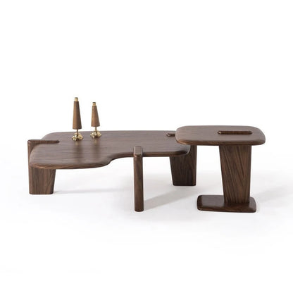 Craft Coffee Table Set Walnut