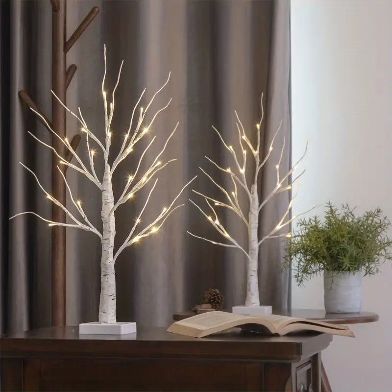 1pc Lighted Birch Tree For Home Decor - Urban Lifestyle Furniture Trading LLC