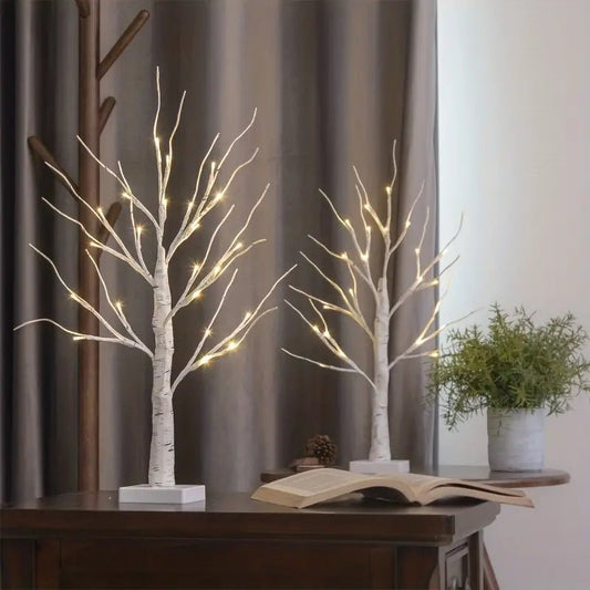 1pc Lighted Birch Tree For Home Decor - Urban Lifestyle Furniture Trading LLC