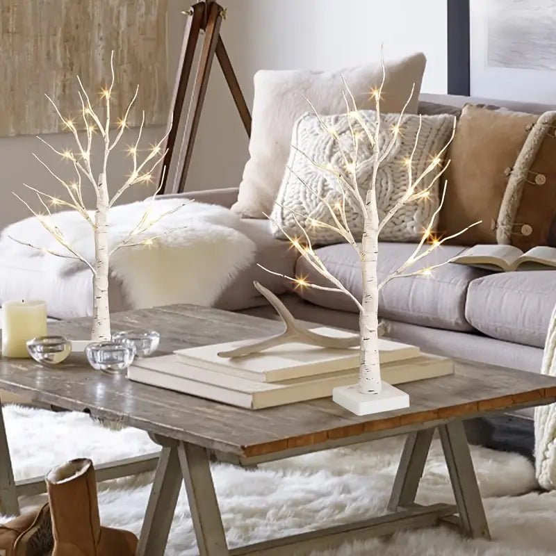 1pc Lighted Birch Tree For Home Decor - Urban Lifestyle Furniture Trading LLC