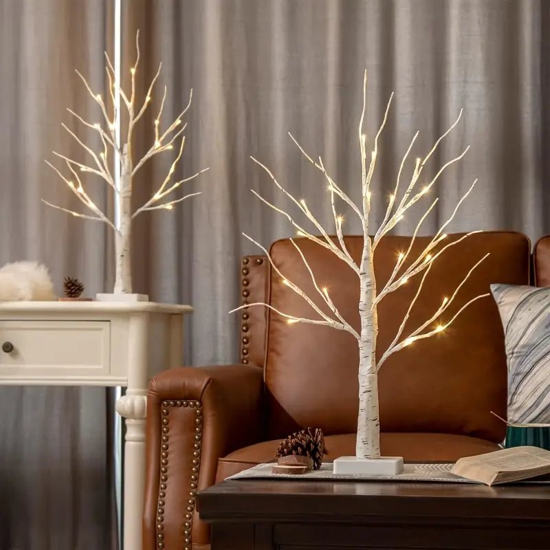 1pc Lighted Birch Tree For Home Decor - Urban Lifestyle Furniture Trading LLC