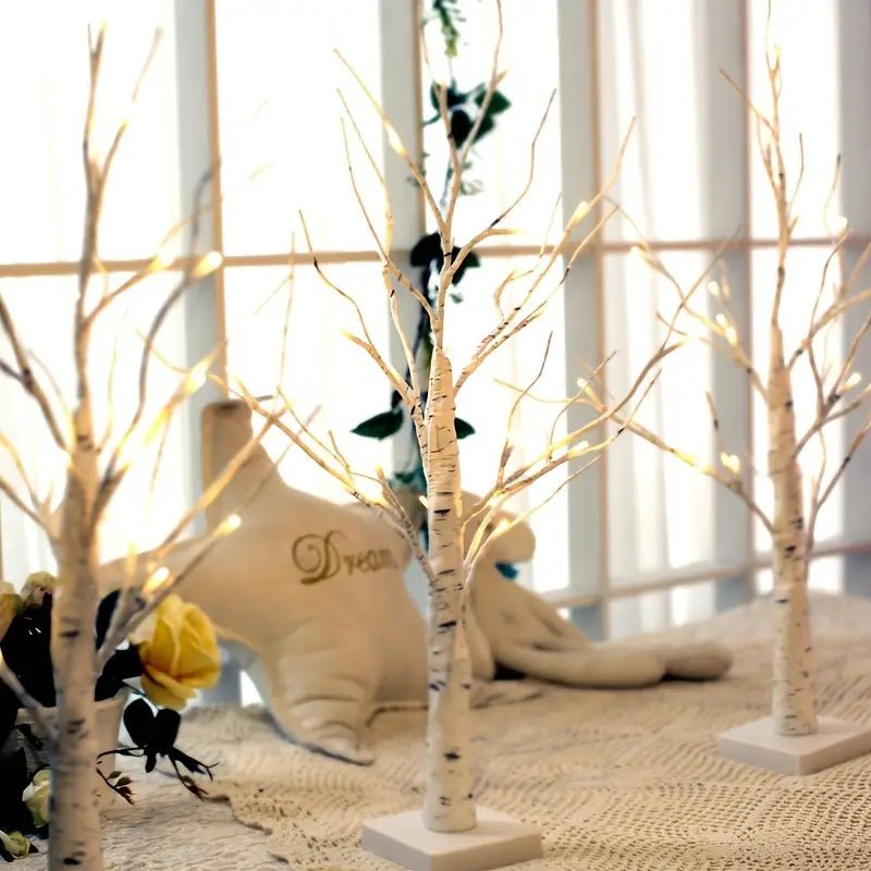 1pc Lighted Birch Tree For Home Decor - Urban Lifestyle Furniture Trading LLC