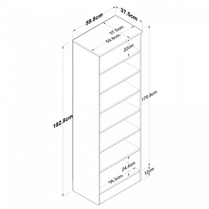 Elegance Tall Shoe Storage Cabinet