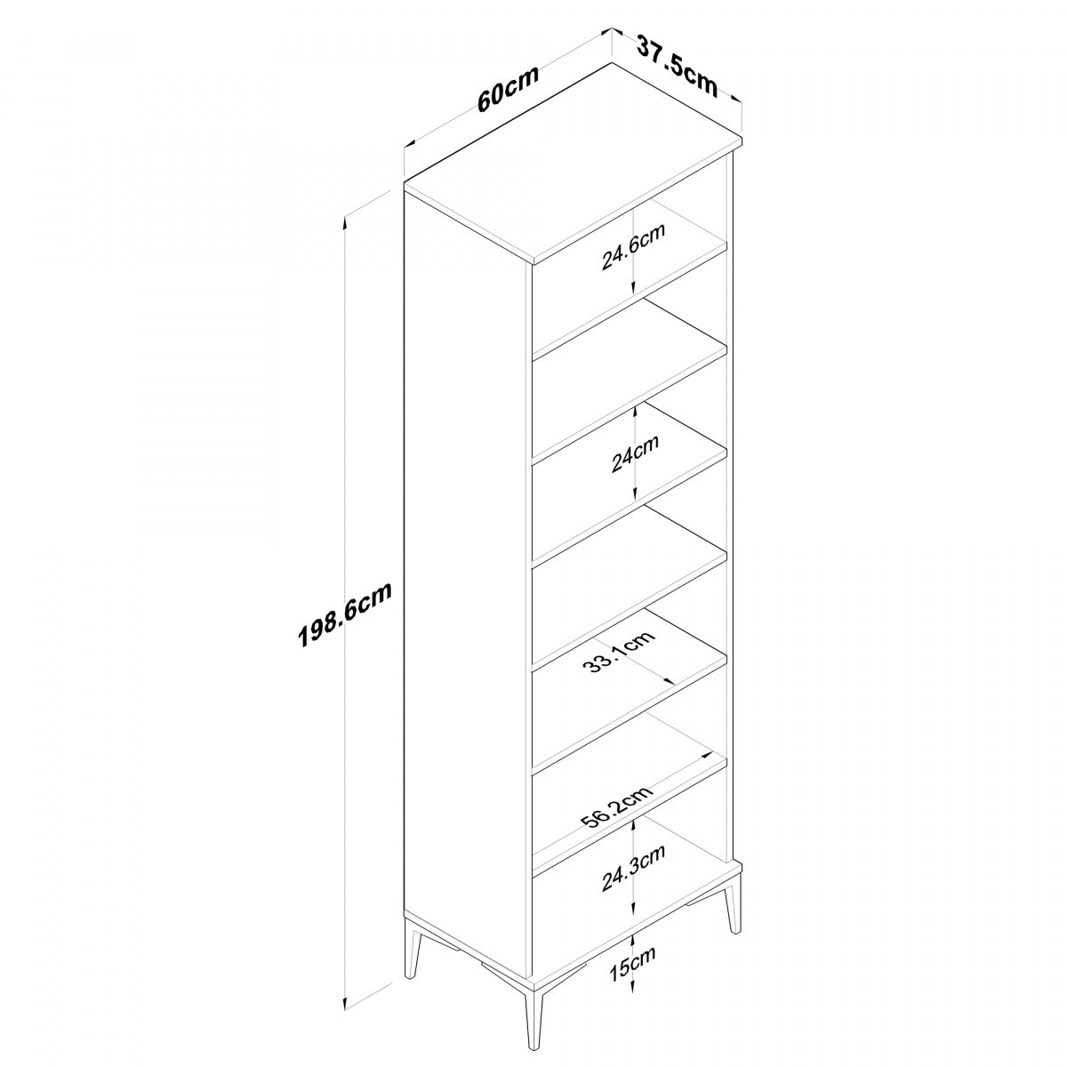 Harmony Tall Shoe Cabinet