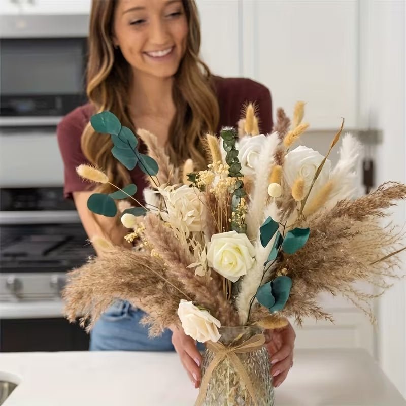 65pcs Artificial Flower Bouquet - Urban Lifestyle General Trading LLC