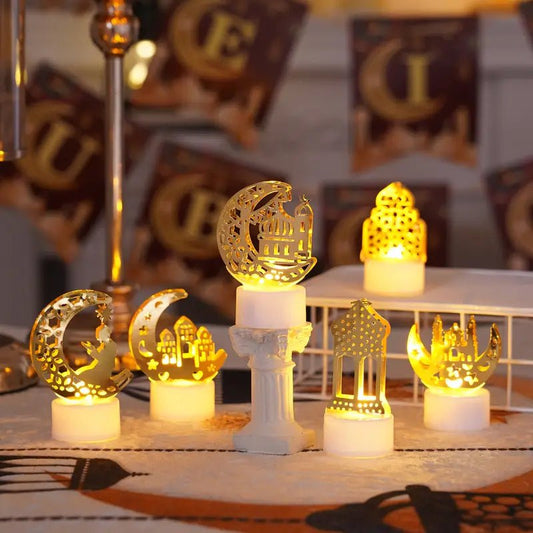 6pcs LED Ramadan & EID Table Lights - Urban Lifestyle Furniture Trading LLC
