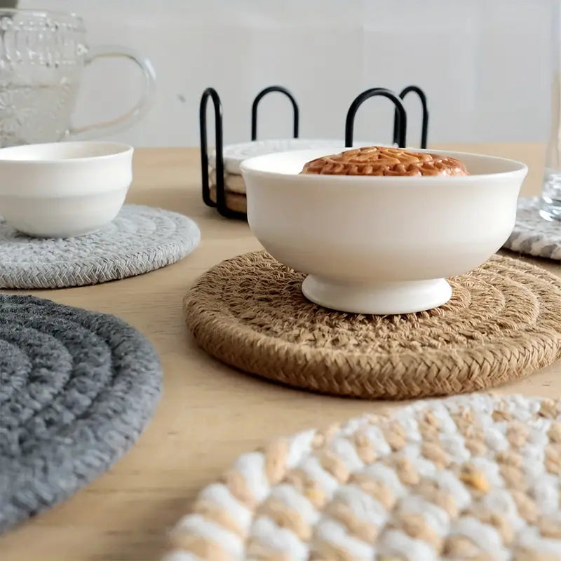 Fabric drink coasters discount