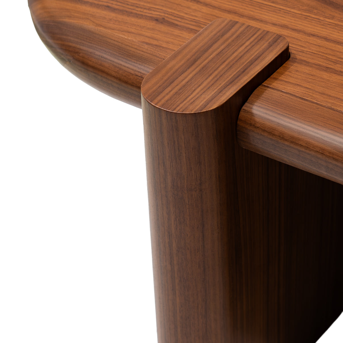 Volo Coffee Table Set Walnut Travertine