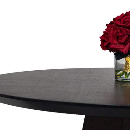 Dolce Round Dining Table Black
