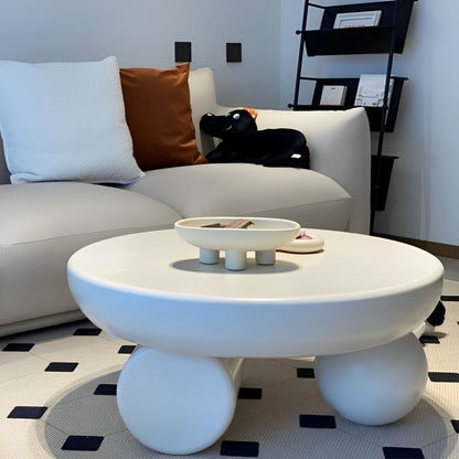 Cave White Coffee Table
