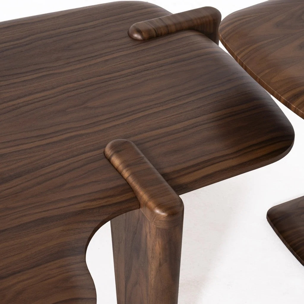 Craft Coffee Table Set Walnut