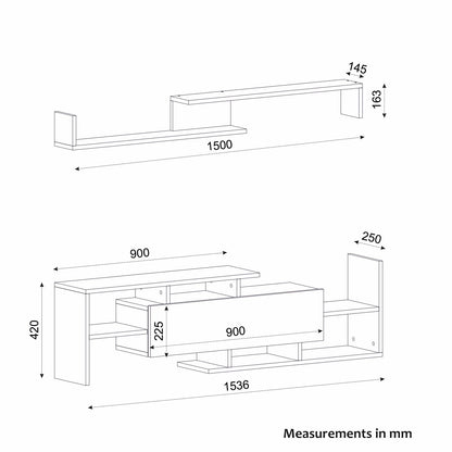 Aurelo TV Unit White