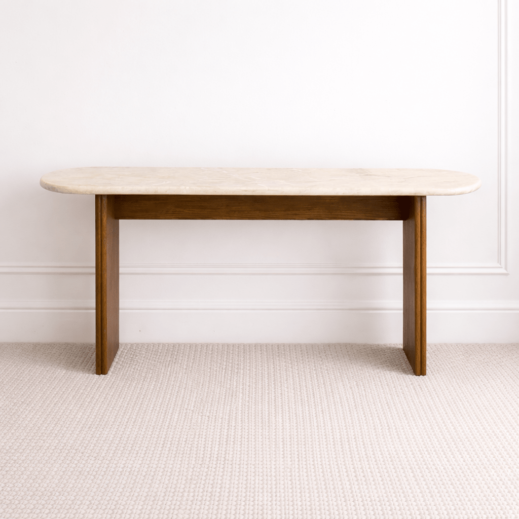 Arabia Marble Console Table Beige - Urban Lifestyle
