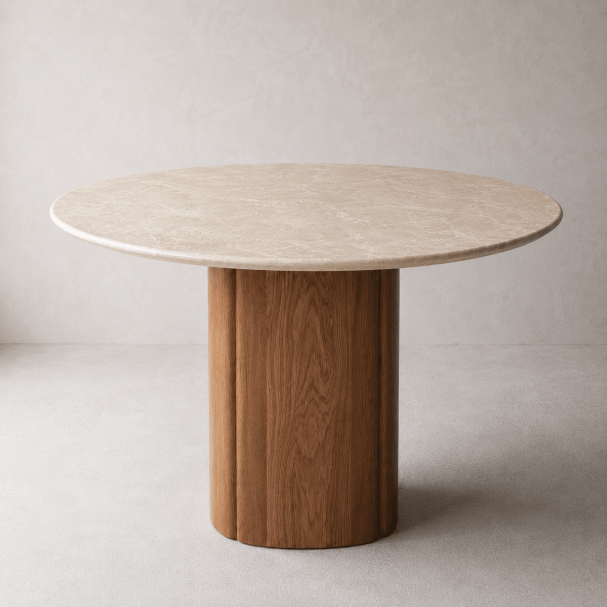 Arabia Marble Dining Table Beige - Urban Lifestyle General Trading LLC