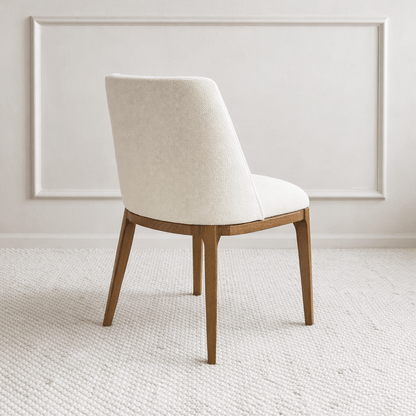 Arabia Wood Dining Chair White - Urban Lifestyle