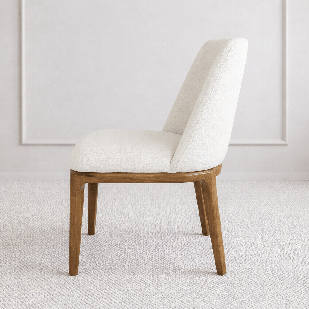 Arabia Wood Dining Chair White - Urban Lifestyle