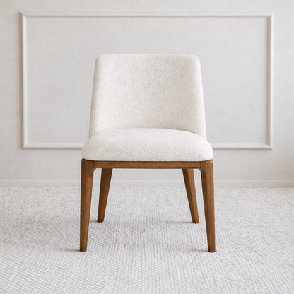 Arabia Wood Dining Chair White - Urban Lifestyle
