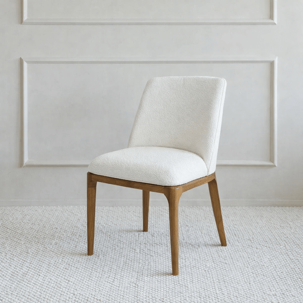 Arabia Wood Dining Chair White - Urban Lifestyle