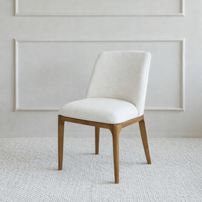 Arabia Wood Dining Chair White - Urban Lifestyle