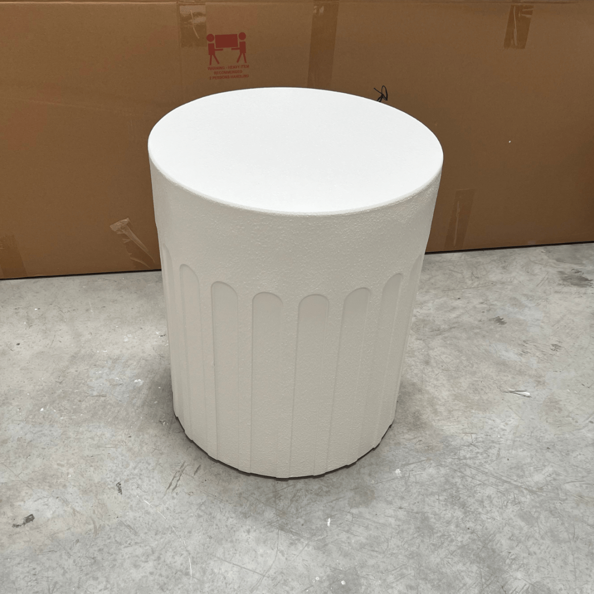 Arch White Side Table - Urban Lifestyle Furniture Trading LLC